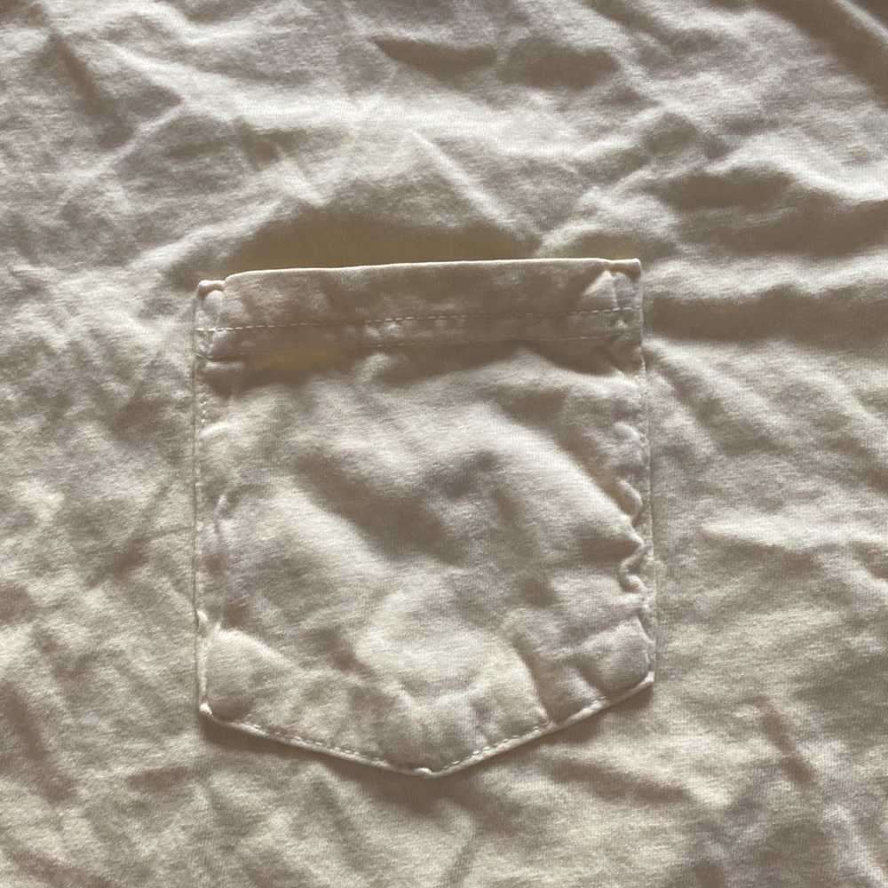 Comfort Colors Mens Yellow Tee with Pocket Short Sleeve T Shirt - Picture 5 of 7